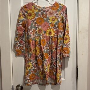 Cotton On kids Floral Long Sleeve Dress
